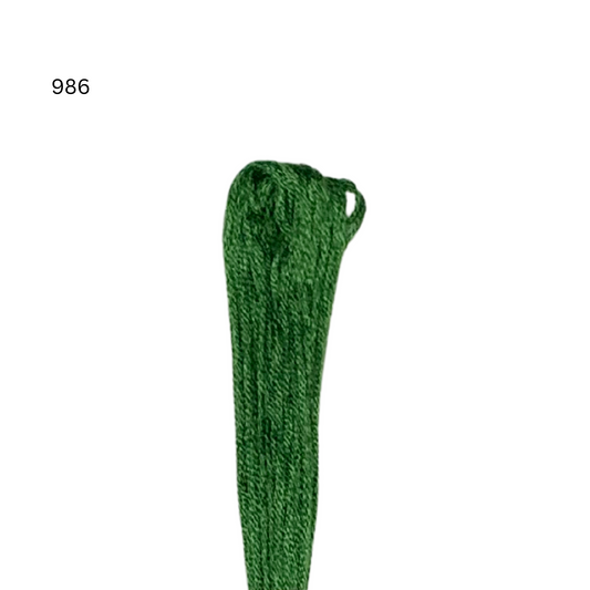 CXC #986 - Very Dark Forest Green - 6-Strand Cotton Floss