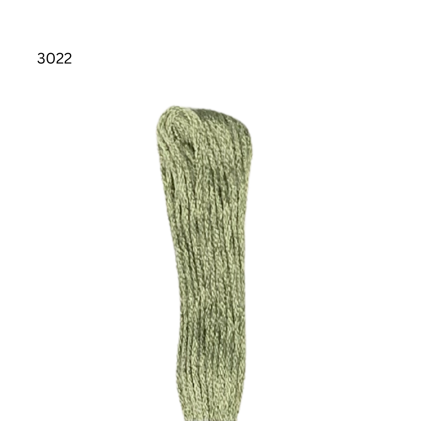 CXC #3022 - Brun moyen gris - Fil de coton à 6 brins