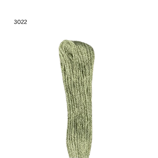 CXC #3022 - Brun moyen gris - Fil de coton à 6 brins