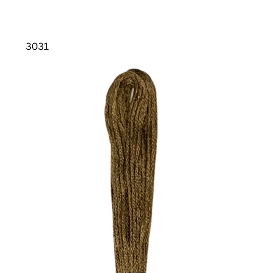 CXC #3031 - Brun moka très foncé - Fil de coton à 6 brins