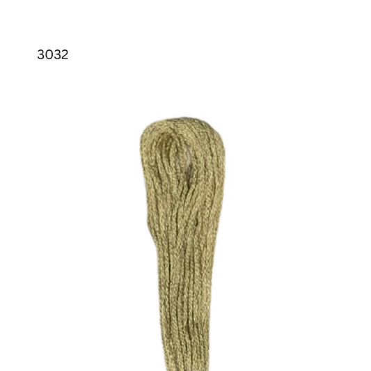 CXC #3032 - Brun moka moyen - Fil de coton à 6 brins