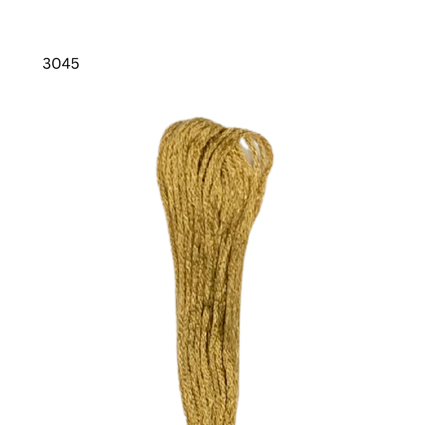 CXC #3045 - Beige jaune foncé - Fil de coton à 6 brins