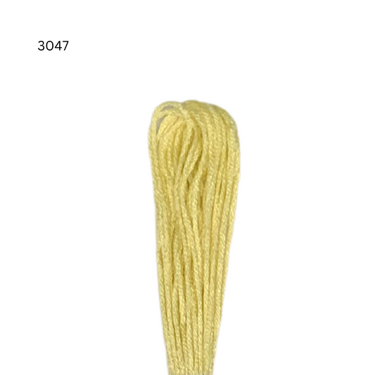 CXC #3047 - Beige jaune clair - Fil de coton 6 brins