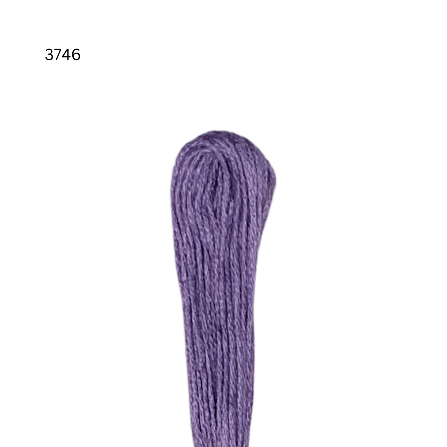 CXC #3746 - Bleu foncé violet - Fil de coton 6 brins