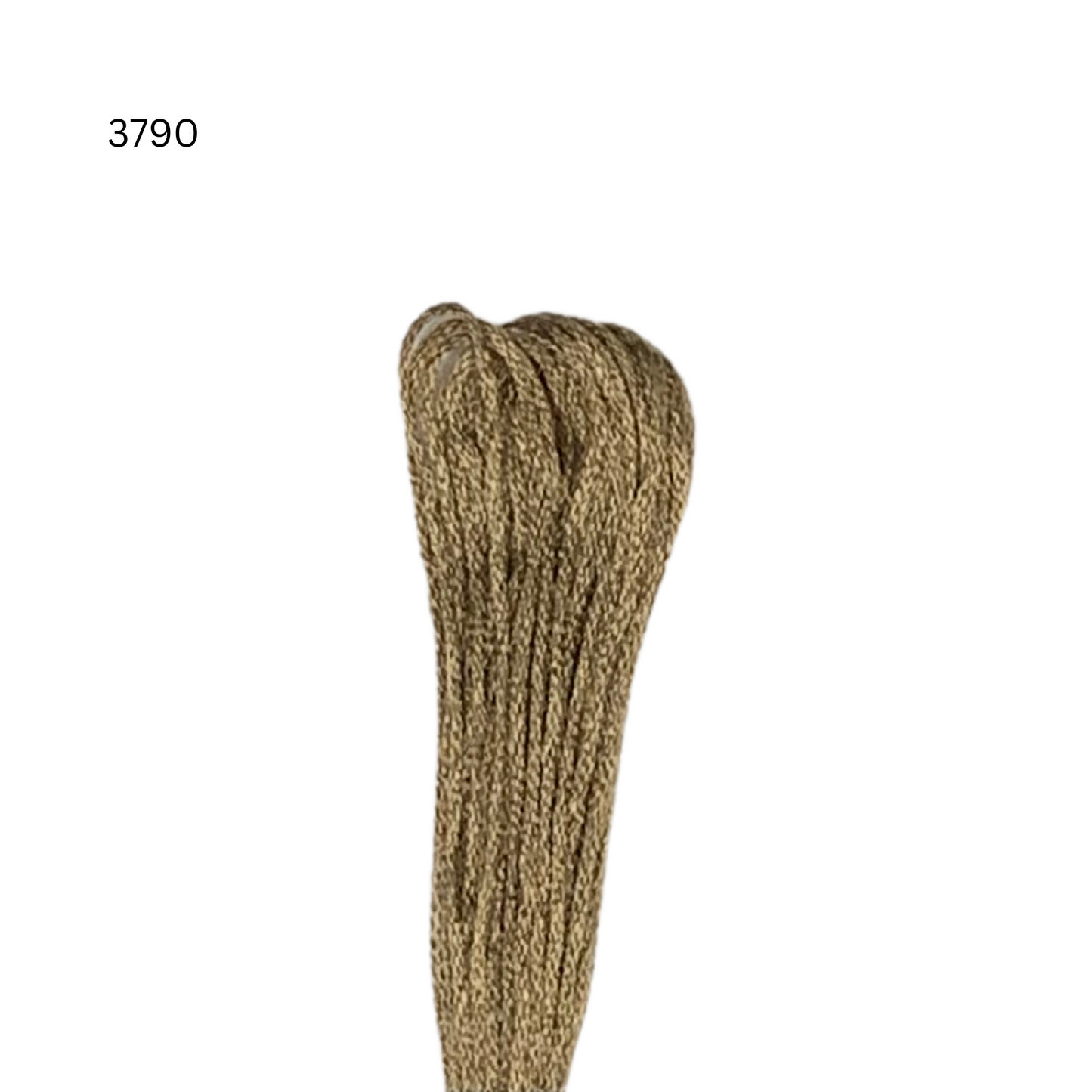 CXC #3790 - Beige gris ultra foncé - Fil de coton 6 brins