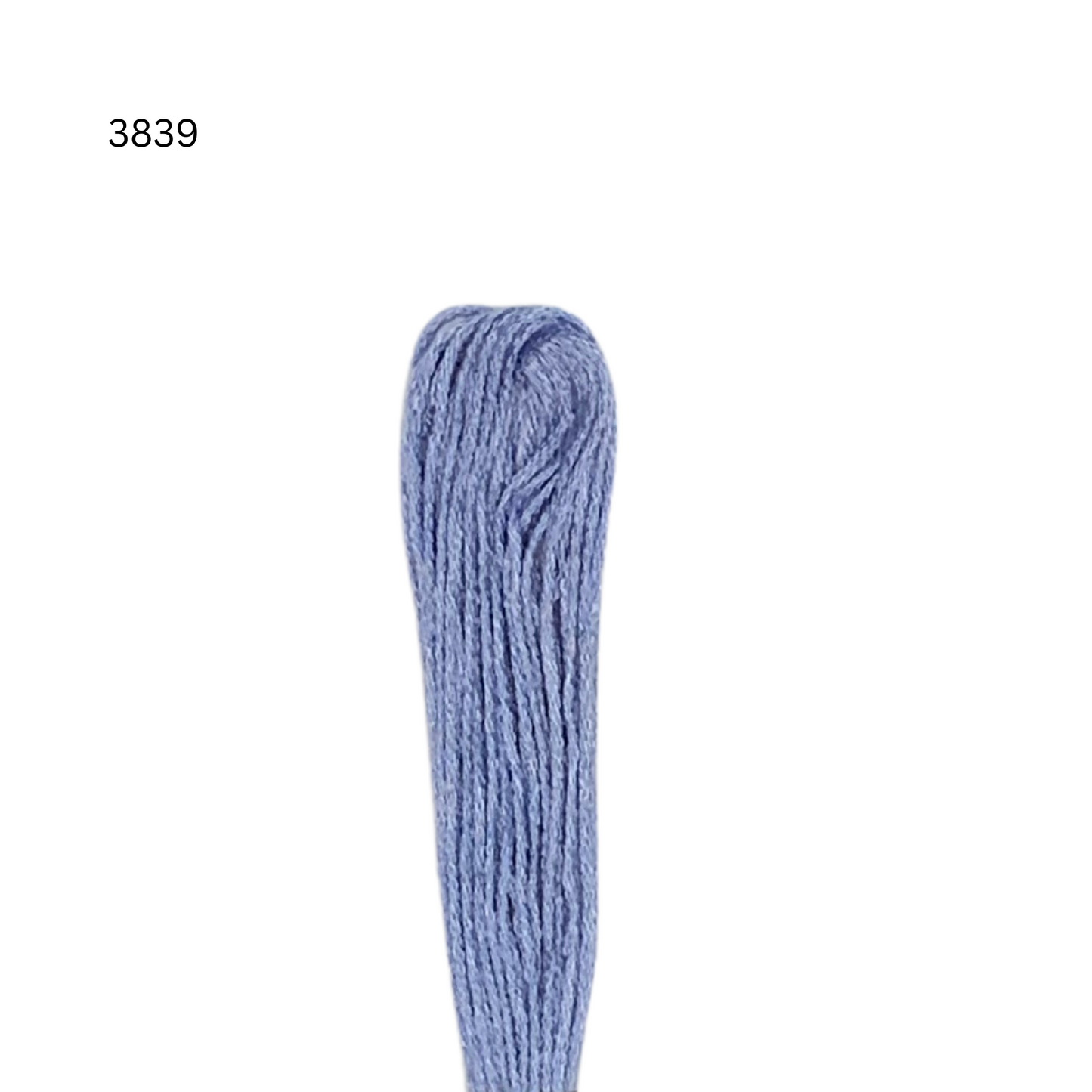 CXC #3839 - Bleu moyen - Fil de coton à 6 brins