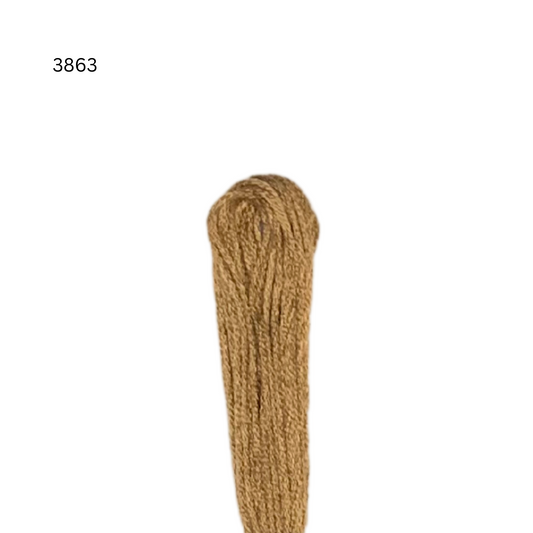 CXC #3863 - Medium Mocha Beige - 6-Strand Cotton Floss
