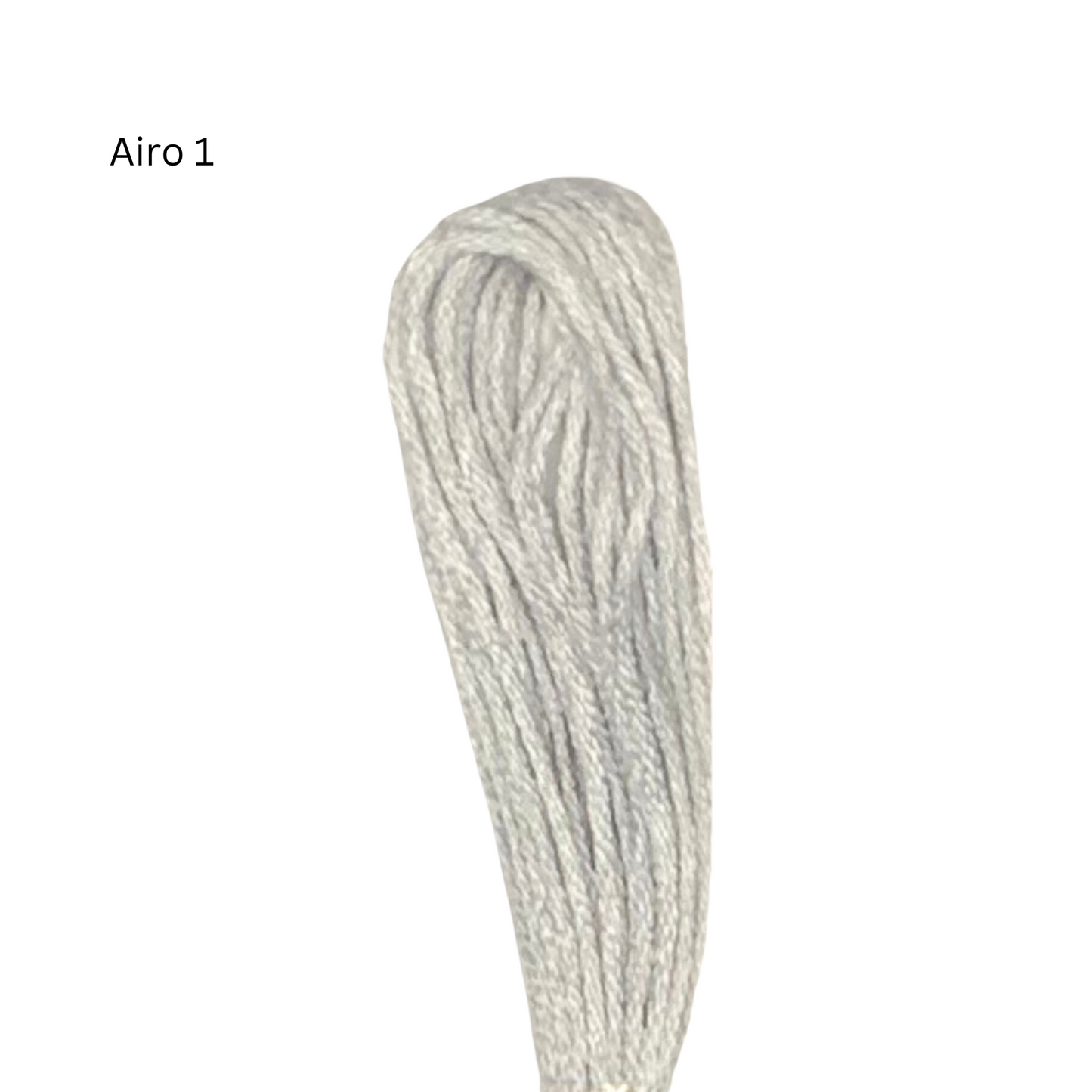 Airo #001 - White Tin - 6-Strand Cotton Floss