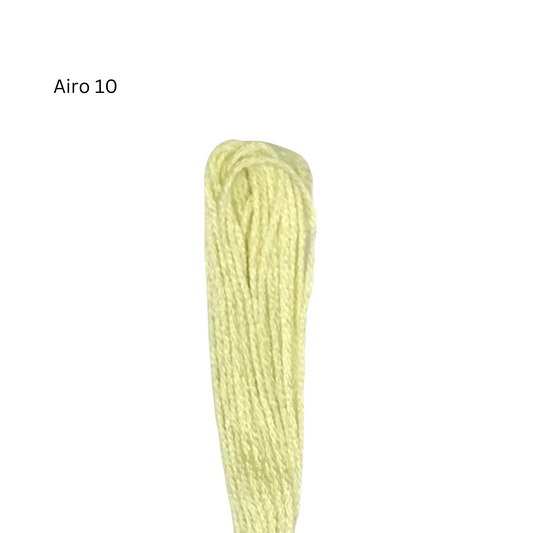 Airo #010 - Very Light Tender Green - 6-Strand Cotton Floss