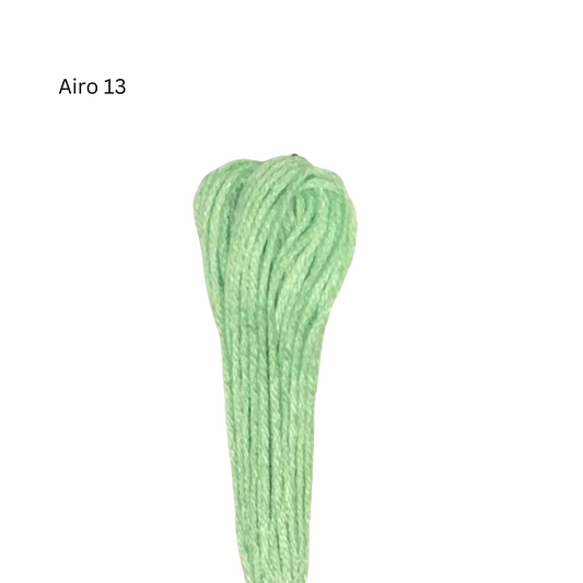 Airo #013 - Medium Light Nile Green - 6-Strand Cotton Floss