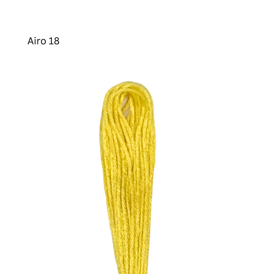 Airo #018 - Yellow Plum - 6-Strand Cotton Floss