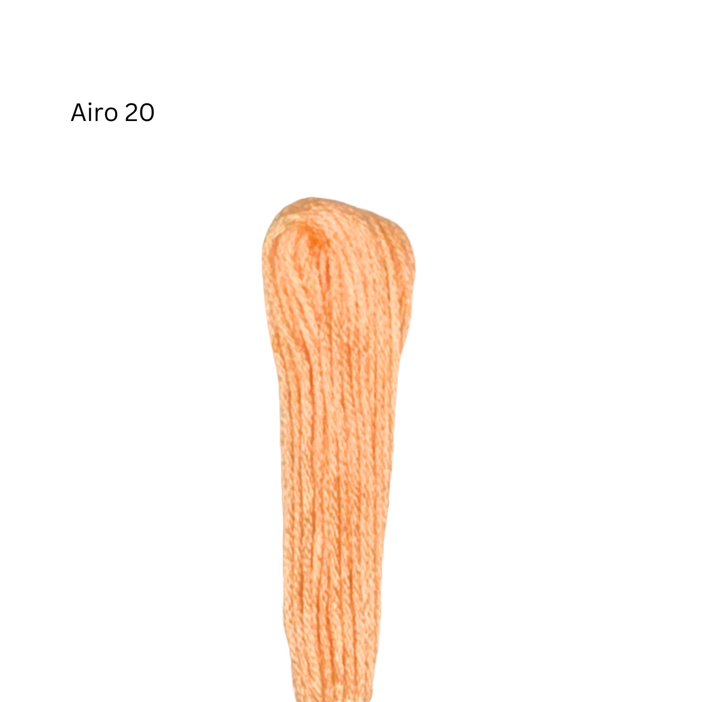 Airo #020 - Crevette - Fil de coton 6 brins