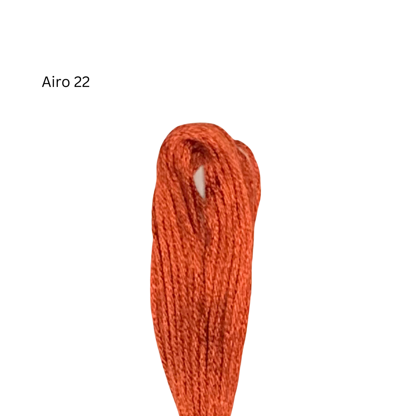 Airo #022 - Alizarine - Fil de coton à 6 brins