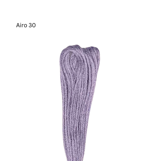 Airo #030 - Medium Light Blueberry - 6-Strand Cotton Floss