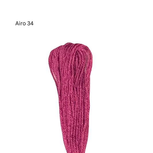 Airo #034 - Dark Fuchsia - 6-Strand Cotton Floss