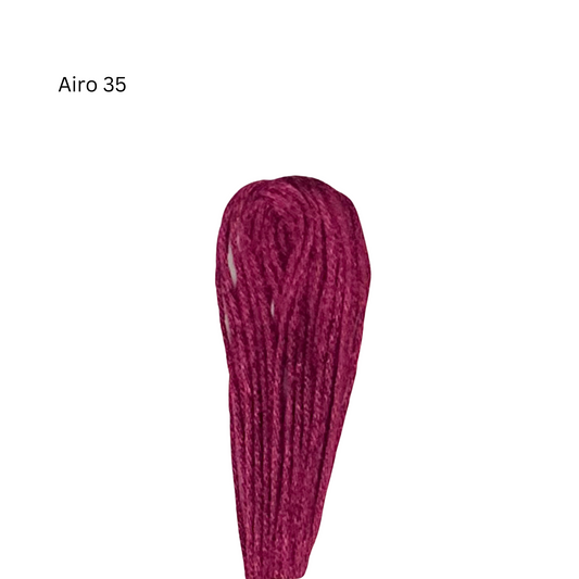 Airo #035 - Very Dark Fuchsia - 6-Strand Cotton Floss