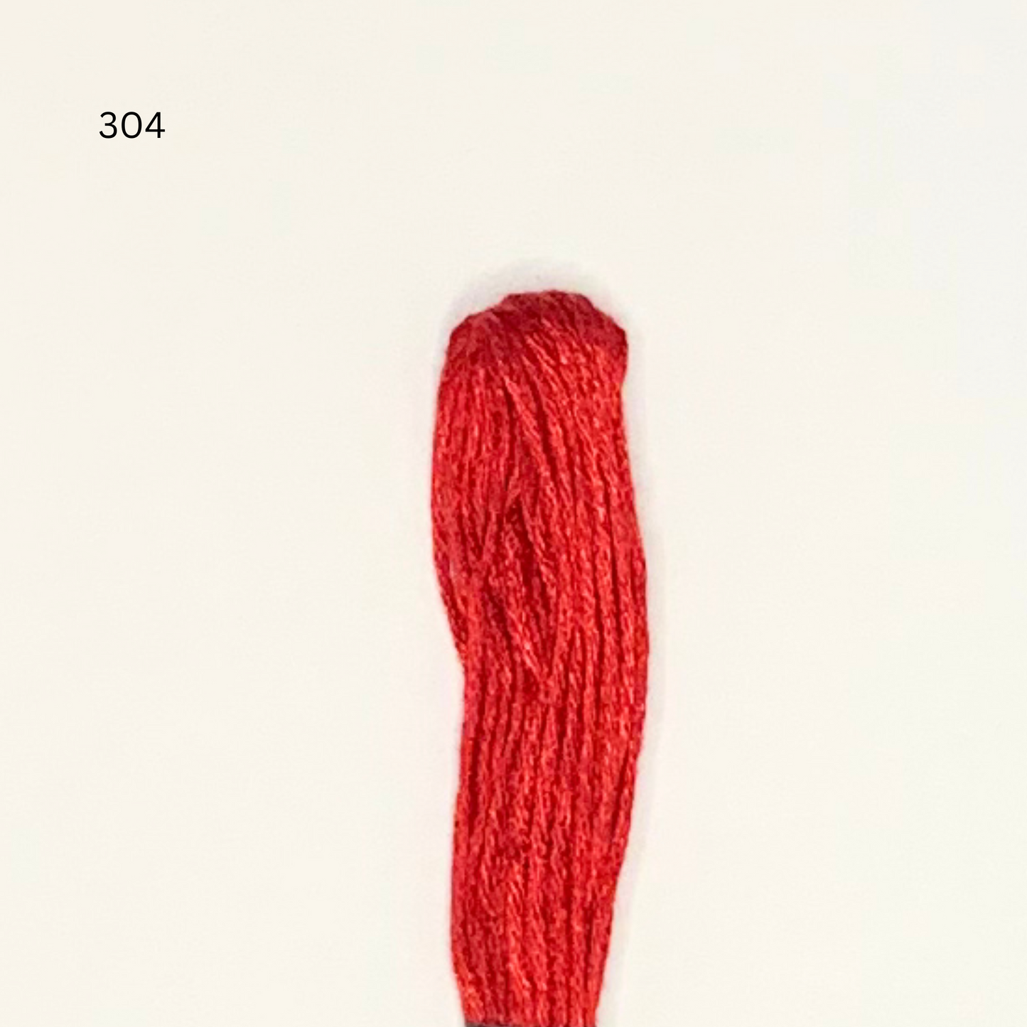 CXC #304 - Red Medium - 6-Strand Cotton Floss