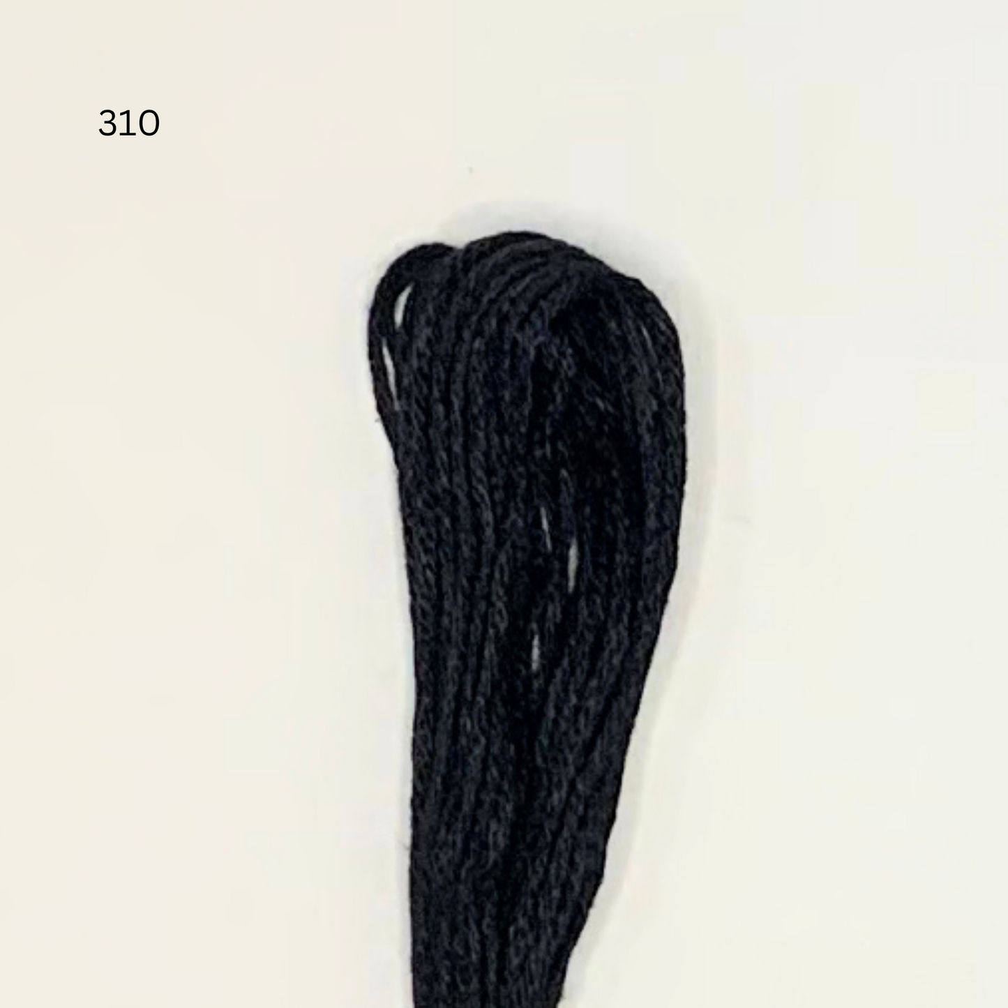 CXC #310 - Black - 6-Strand Cotton Floss