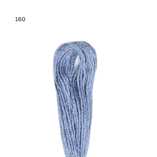 CXC #160 - Gray Blue Medium - 6-Strand Cotton Floss