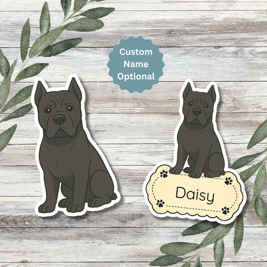 Cane Corso - Black dog merchandise hero