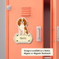 Custom Cavalier King Charles Dog Magnet / Bookmark -  Blenheim