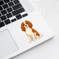 Custom Cavalier King Charles Dog Magnet -  Blenheim | Personalized with Pet Name | Cute Fridge Decor Gift