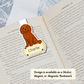 Custom Cavalier King Charles Dog Magnet / Bookmark - Ruby