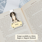 Custom Cavalier King Charles Dog Magnet / Bookmark - Tri-color