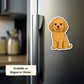 Custom Cavapoo Dog Sticker - Apricot | Personalized with Name
