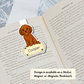 Custom Cavapoo Dog Magnet / Bookmark - Red