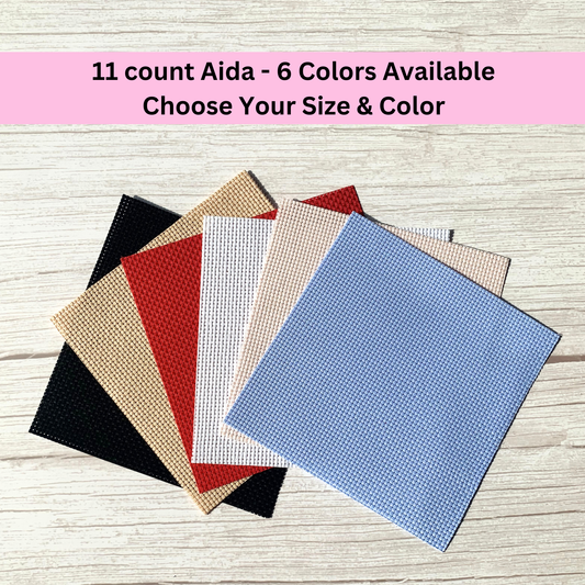 11 Count Aida: Cross Stitch & Embroidery Thread