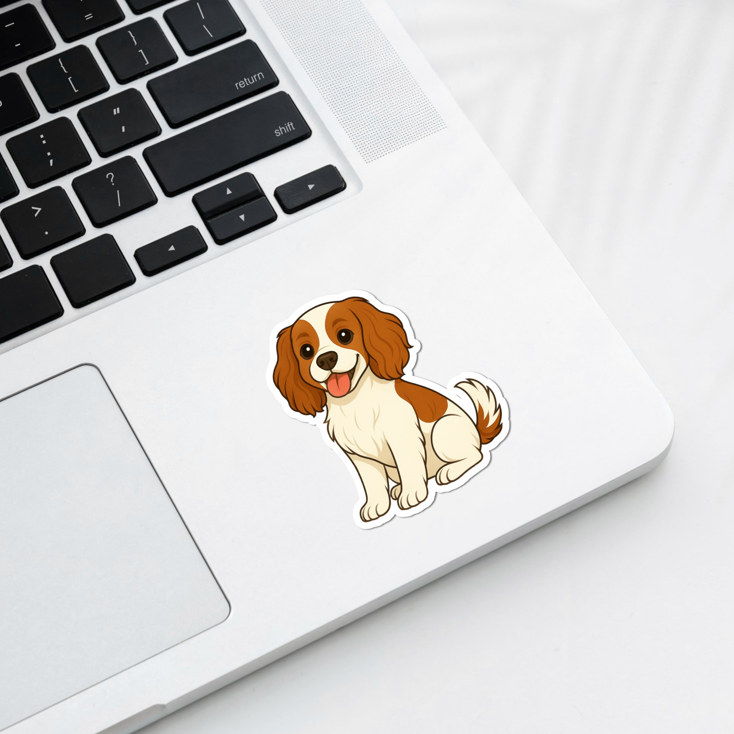 Custom Cockalier Dog Sticker - Blenheim | Personalized with Name