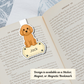Custom Cockapoo Dog Magnet / Bookmark - Apricot