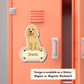 Personalized Cocker Spaniel Dog Sticker - Buff