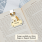 Custom English Bulldog Dog Magnet / Bookmark - Fawn and White