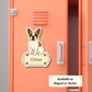 Custom French Bulldog Dog Sticker - Pied | Personalized with Name