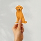 Autocollant personnalisé Golden Retriever - Golden classique | Personnalisable avec nom