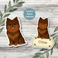 Pomeranian - Chocolate dog merchandise hero