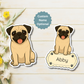 Pug - Fawn dog merchandise hero