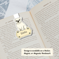 Custom English Bulldog Dog Magnet / Bookmark - White