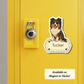 Custom Sheltie Dog Sticker Tri-colored | Personalized with Name