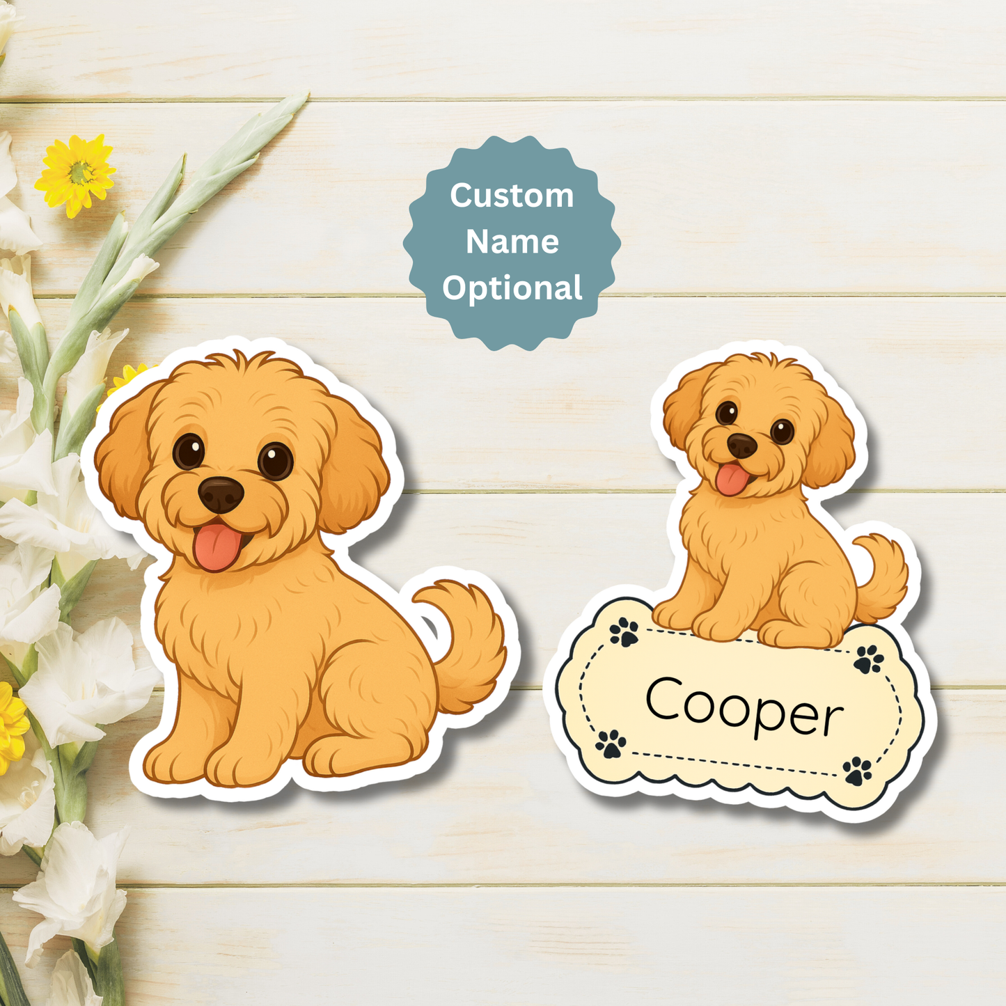Yorkiepoo - Apricot dog merchandise hero