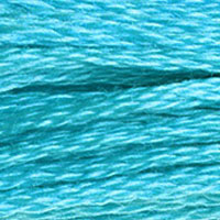 DMC #3845 Turquoise official colour swatch