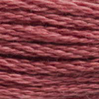 DMC #3722 Dark Rosewood official colour swatch