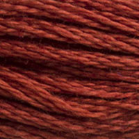 DMC #918 Rosewood official colour swatch