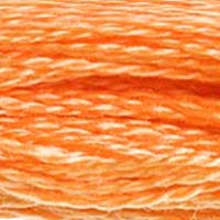 DMC #722 Shrimp official colour swatch