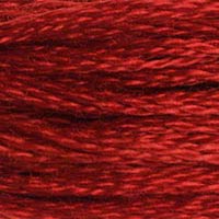 DMC #817 Japanese Red official colour swatch