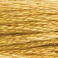 DMC #729 Honey official colour swatch