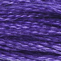 DMC #333 Violet Blue official colour swatch