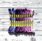 Purple Palette 12 pack Set: Lavender to Violet Embroidery Floss for Needlecraft